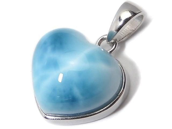 [Video][One of a kind] Larimar Pectolite AAA Pendant Silver925 NO.350