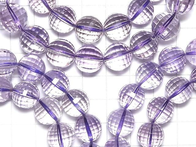 [Video] High Quality Rose Amethyst AAA-Mirror Round Cut Bracelet