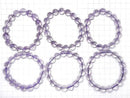 [Video] High Quality Rose Amethyst AAA-Mirror Round Cut Bracelet