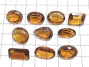 [Video][One of a kind] High Quality Brandy Quartz AAA- Loose stone Faceted 10pcs Set NO.1