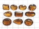 [Video][One of a kind] High Quality Brandy Quartz AAA- Loose stone Faceted 10pcs Set NO.3