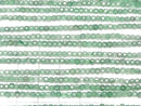 [Video] High Quality! Green Aventurine Cube Shape 2x2x2mm 1strand beads (approx. 15 inches/37 cm)