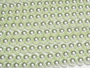 [Video] Glass Pearl Round 8mm [Light Green] 1strand beads (approx. 15 inches/38 cm)