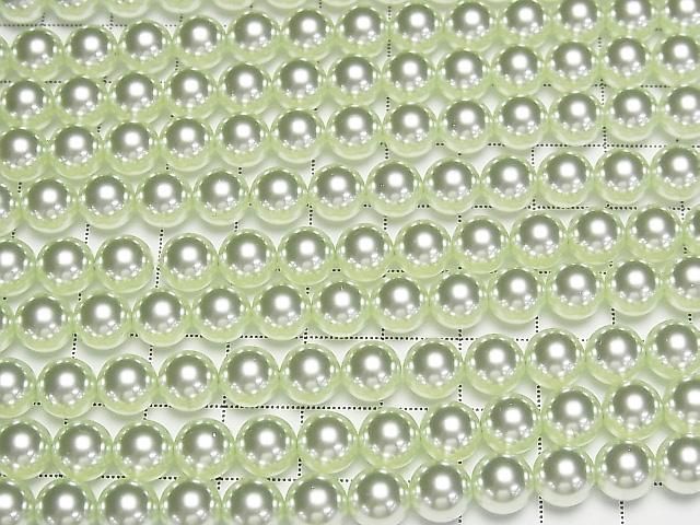 [Video] Glass Pearl Round 8mm [Light Green] 1strand beads (approx. 15 inches/38 cm)