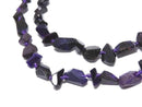 [Video][One of a kind] Sugilite AAA Faceted Nugget 1strand beads (aprx.16inch/39cm) NO.11