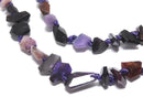 [Video][One of a kind] Sugilite AAA Faceted Nugget 1strand beads (aprx.16inch/40cm) NO.12