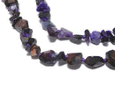[Video][One of a kind] Sugilite AAA Faceted Nugget 1strand beads (aprx.16inch/40cm) NO.13