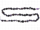 [Video][One of a kind] Sugilite AAA Faceted Nugget 1strand beads (aprx.17inch/41cm) NO.18