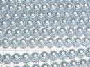 [Video] Glass Pearl Round 8mm [Blue] 1strand beads (approx. 15 inches/38 cm)