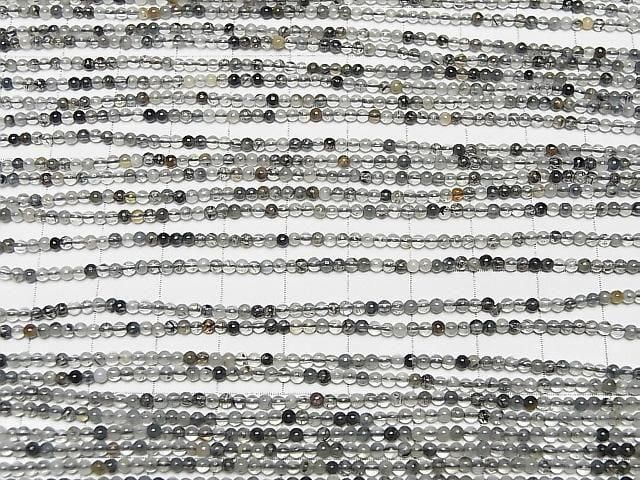 [Video] Tourmaline Quartz AA++ Round 2mm 1strand beads (approx. 15 inches/37 cm)