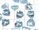 [Video] High Quality Sky Blue Topaz AAA Loose Stone Triangle Faceted 8x8mm 2pcs