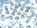 [Video] High Quality Sky Blue Topaz AAA Loose Stone Triangle Faceted 8x8mm 2pcs
