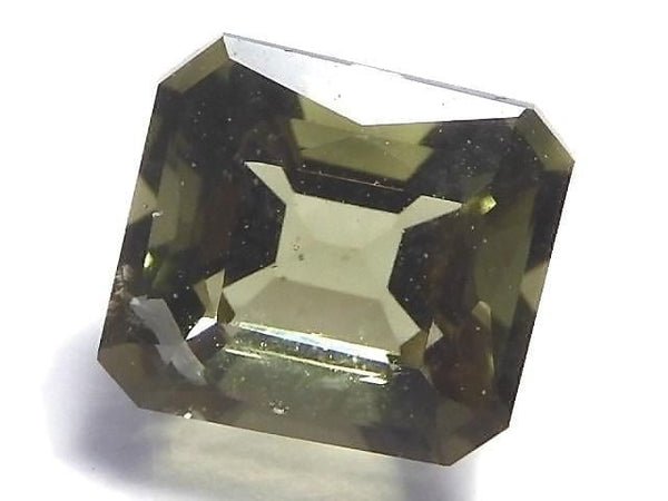 [Video][One of a kind] High Quality Moldavite AAA Faceted Loose stone 1pc NO.6