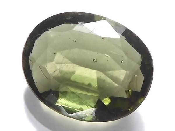[Video][One of a kind] High Quality Moldavite AAA Faceted Loose stone 1pc NO.7