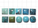 [Video][One of a kind] Turquoise Cabochon 10pcs Set NO.5