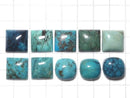 [Video][One of a kind] Turquoise Cabochon 10pcs Set NO.6