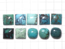 [Video][One of a kind] Turquoise Cabochon 10pcs Set NO.7