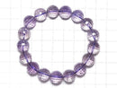 [Video][One of a kind] High Quality Rose Amethyst AAA- Mirror Faceted Round 11.5mm Bracelet NO.127