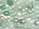 [Video] High Quality! Green Aventurine Faceted Oval 8x6mm 1strand beads (approx. 15 inches/36 cm)