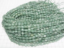 [Video] High Quality! Green Aventurine Faceted Oval 8x6mm 1strand beads (approx. 14 inches/35 cm)