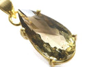 [Video][One of a kind] Lemon x Smoky Quartz AAA- Pendant 18KGP NO.39