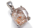 [Video][One of a kind] High Quality Lepidocrocite in Quartz AAA Pendant Silver925 NO.121