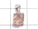 [Video][One of a kind] High Quality Lepidocrocite in Quartz AAA Pendant Silver925 NO.121