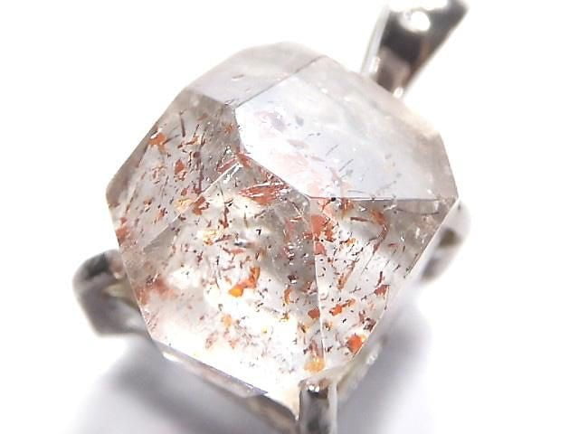 [Video][One of a kind] High Quality Lepidocrocite in Quartz AAA Pendant Silver925 NO.125