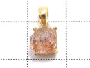 [Video][One of a kind] High Quality Lepidocrocite in Quartz AAA Pendant 18KGP NO.126