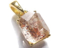 [Video][One of a kind] High Quality Lepidocrocite in Quartz AAA Pendant 18KGP NO.127