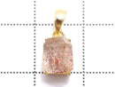 [Video][One of a kind] High Quality Lepidocrocite in Quartz AAA Pendant 18KGP NO.127