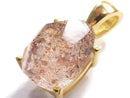 [Video][One of a kind] High Quality Lepidocrocite in Quartz AAA Pendant 18KGP NO.128