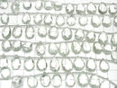 [Video] High Quality Green Amethyst AAA Pear Shape Faceted Briolette 1 strand (18 Pieces)