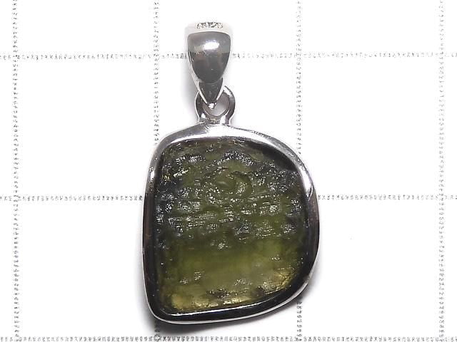 [Video][One of a kind] Moldavite AAA Pendant Silver925 NO.2