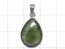 [Video][One of a kind] Moldavite AAA Pendant Silver925 NO.14