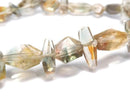 [Video][One of a kind] High Quality Oregon Sunstone AAA- Faceted Nugget Bracelet NO.10