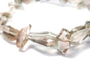 [Video][One of a kind] High Quality Oregon Sunstone AAA- Faceted Nugget Bracelet NO.12