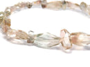 [Video][One of a kind] High Quality Oregon Sunstone AAA- Faceted Nugget Bracelet NO.18