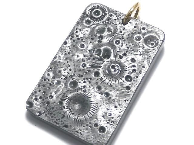 [Video][One of a kind] Meteorite (Altai meteorite) Carved Pendant NO.1