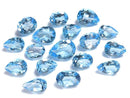 [Video][One of a kind] High Quality Swiss Blue Topaz AAA Loose stone Faceted 17pcs Set NO.3