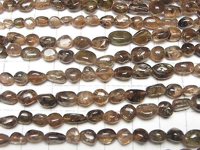 [Video] Andalusite AA++ Small Size Nugget 1strand beads (approx. 7 inches/18 cm)