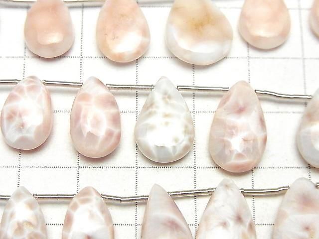 [Video] Thomsonite Pear Shape (Smooth) half or 1 strand (14pcs)