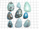 [Video][One of a kind] Turquoise Loose stone 9pcs set NO.13