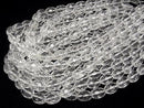 [Video] High Quality! Crystal AAA- Faceted Rice Beads 15x11x11mm 1/4"-1 strand (approx. 15 inches/36 cm)