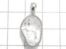 [Video][One of a kind] NYHerkimer Diamond Pendant Silver925 NO.7
