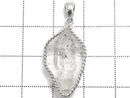 [Video][One of a kind] NYHerkimer Diamond Pendant Silver925 NO.15