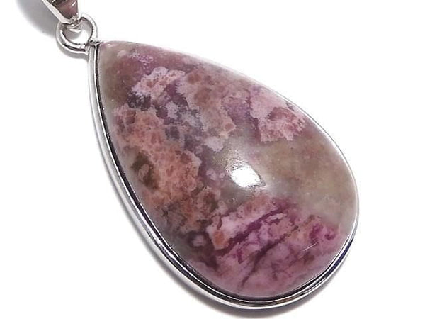 [Video][One of a kind] Cobalt Calcite Pendant Silver925 NO.1