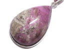 [Video][One of a kind] Cobalt Calcite Pendant Silver925 NO.7