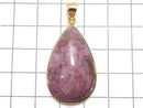 [Video][One of a kind] Cobalt Calcite Pendant 18KGP NO.19