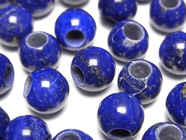 [Video]Lapislazuli AAA Round 10mm [4mm hole] 2pcs